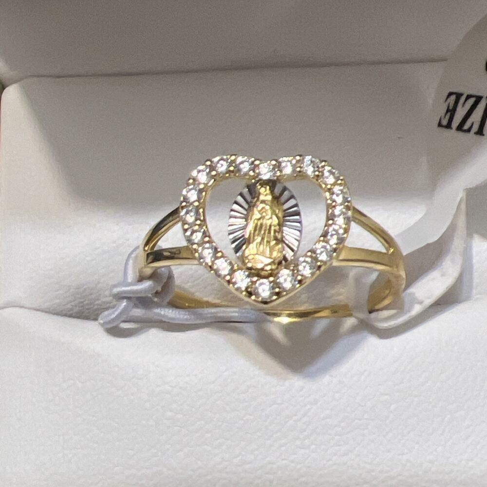 Cynthia Rowley Virgin Mary Cubic Zirconia Ring Size: 9